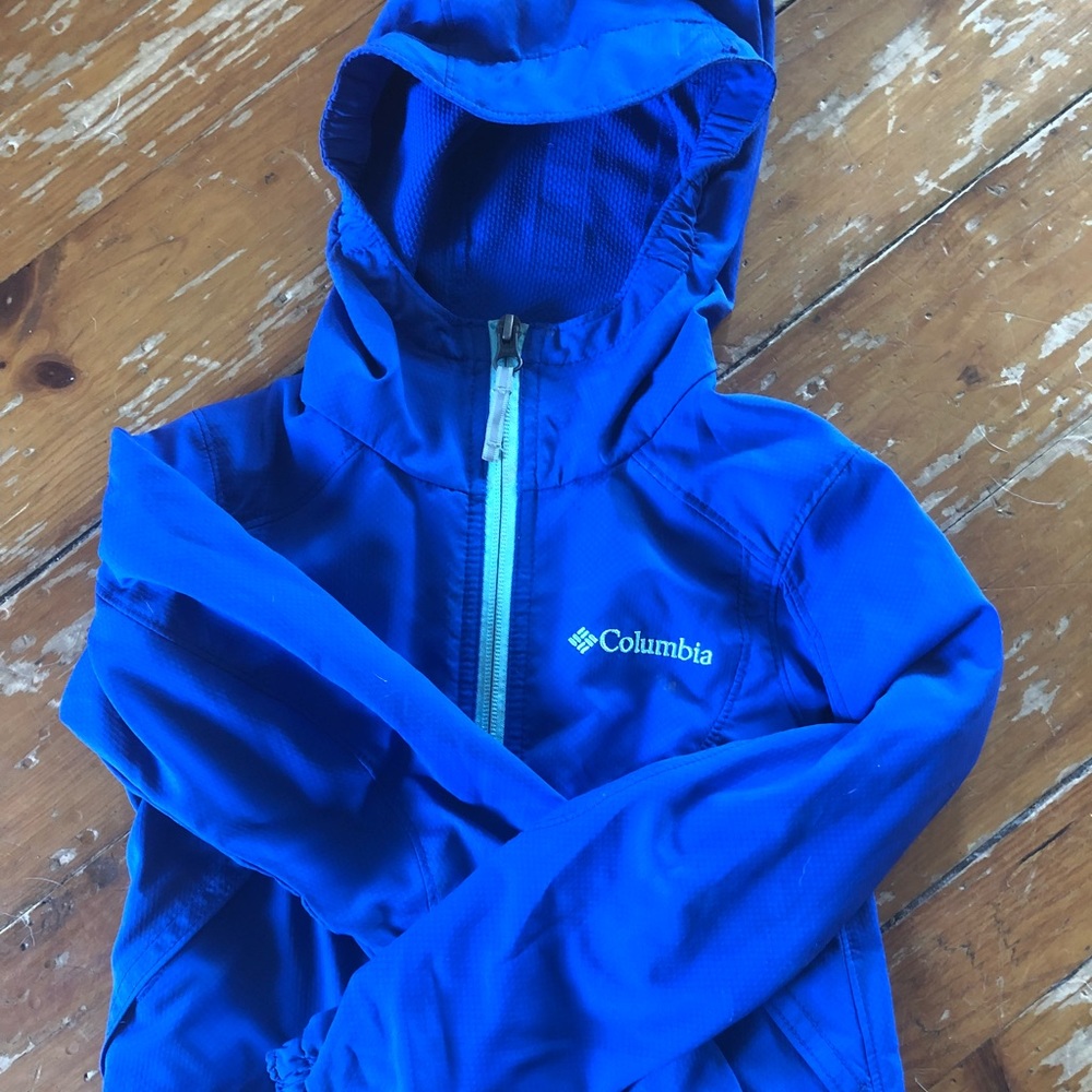 Girls Columbia Rain Jacket